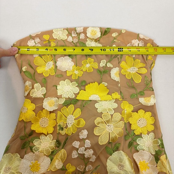 ELLIATT New Age Dress in Yellow Multi Size M - Picture 9 of 11